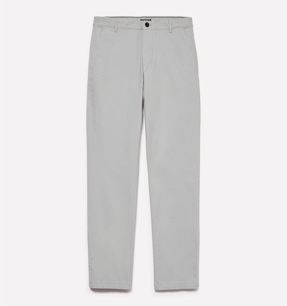 Gray chinos - men's chino trousers - Gray | Sisley image number 1